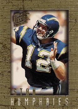 1996 Ultra Sensations - Marble Gold #85 Stan Humphries Front