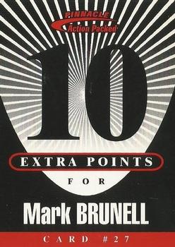 1997 Action Packed - Extra Points 10 #27 Mark Brunell Front
