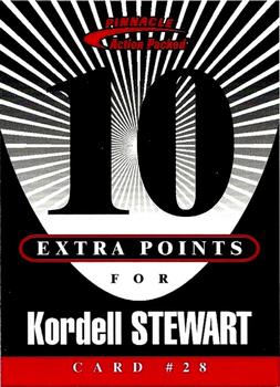 1997 Action Packed - Extra Points 10 #28 Kordell Stewart Front