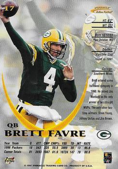1997 Action Packed - First Impressions #17 Brett Favre Back
