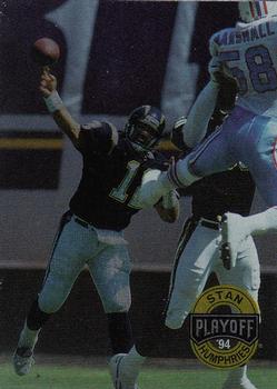 1994 Playoff #118 Stan Humphries Front