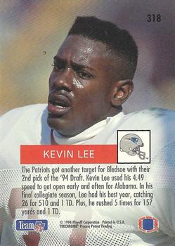 1994 Playoff #318 Kevin Lee Back