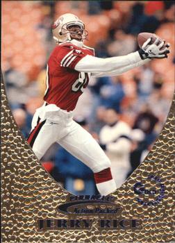 1997 Action Packed - Gold Impressions #1 Jerry Rice Front