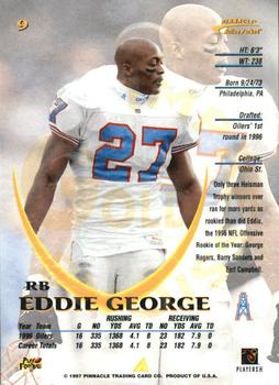 1997 Action Packed - Gold Impressions #9 Eddie George Back