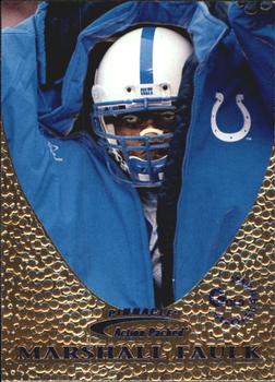 1997 Action Packed - Gold Impressions #14 Marshall Faulk Front