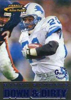 1997 Action Packed - Gold Impressions #115 Barry Sanders Front