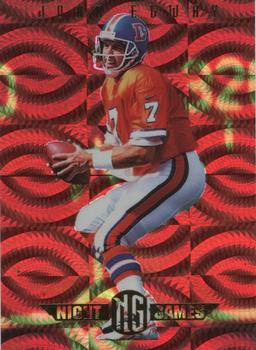 1997 Collector's Edge Masters - Night Games Prisms #8 John Elway Front