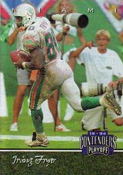 1994 Playoff Contenders #5 Irving Fryar Front