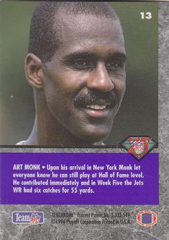 1994 Playoff Contenders #13 Art Monk Back