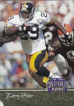 1994 Playoff Contenders #22 Barry Foster Front