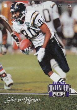 1994 Playoff Contenders #30 Shawn Jefferson Front