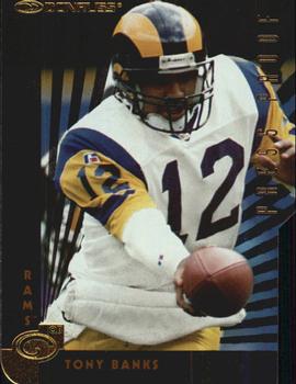 1997 Donruss - Press Proofs Gold Die Cuts #38 Tony Banks Front