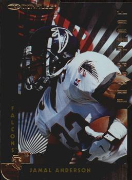 1997 Donruss - Press Proofs Gold Die Cuts #134 Jamal Anderson Front