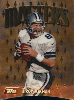 1997 Finest - Embossed #172 Troy Aikman Front