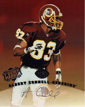 1997 Leaf Signature - Autographs First Down Markers #NNO Albert Connell Front