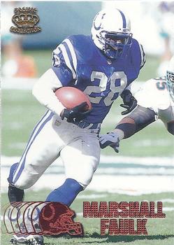 1997 Pacific Crown Collection - Copper #177 Marshall Faulk Front