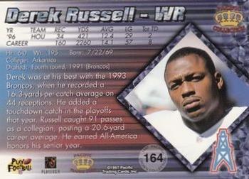 1997 Pacific Crown Collection - Silver #164 Derek Russell Back