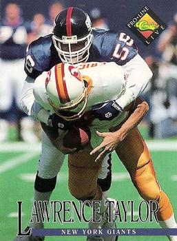1994 Pro Line Live #313 Lawrence Taylor Front