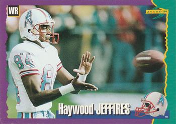 1994 Score #208 Haywood Jeffires Front