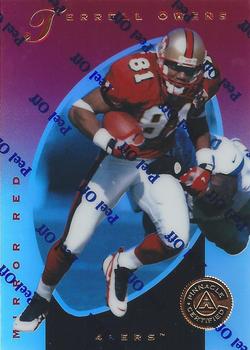 1997 Pinnacle Certified - Mirror Red #27 Terrell Owens Front