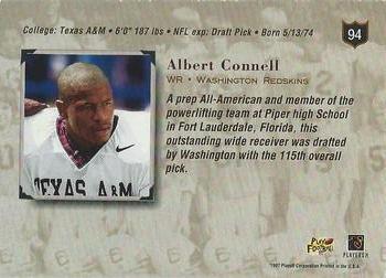 1997 Playoff Absolute Beginnings - Beginnings Bronze Exchange #94 Albert Connell Back