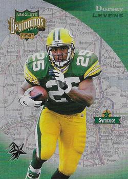 1997 Playoff Absolute Beginnings - Beginnings Silver Exchange #25 Dorsey Levens Front