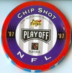 1997 Playoff First & Ten - Chip Shots Red #34 Edgar Bennett Back