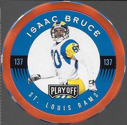 1997 Playoff First & Ten - Chip Shots Red #137 Isaac Bruce Front
