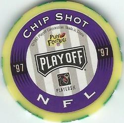 1997 Playoff First & Ten - Chip Shots Yellow #94 Albert Connell Back