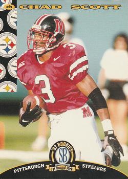 1997 Score Board NFL Rookies #78 Chad Scott Front