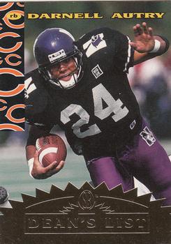 1997 Score Board NFL Rookies - Dean's List #49 Darnell Autry Front
