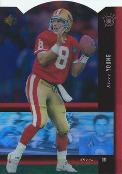 1994 SP - All-Pro Holoviews Die Cuts #PB32 Steve Young Front