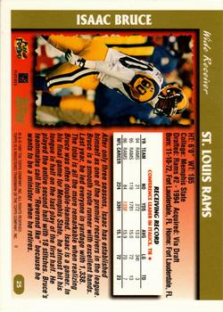 1997 Topps - Minted in Canton #25 Isaac Bruce Back