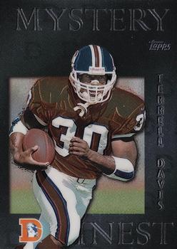 1997 Topps - Mystery Finest Silver #M3 Terrell Davis Front
