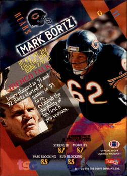 1994 Stadium Club #11 Mark Bortz Back
