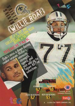 1994 Stadium Club #44 Willie Roaf Back