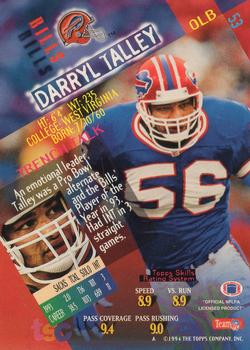 1994 Stadium Club #53 Darryl Talley Back