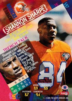 1994 Stadium Club #597 Shannon Sharpe Back
