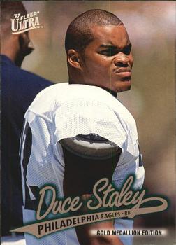 1997 Ultra - Gold Medallion #G232 Duce Staley Front