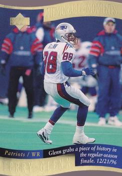 1997 Collector's Choice - Memorable Moments #6 Terry Glenn Front