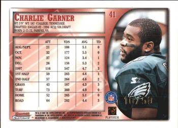 1998 Bowman Chrome - Golden Anniversary #41 Charlie Garner Back