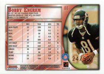 1998 Bowman Chrome - Golden Anniversary #88 Bobby Engram Back