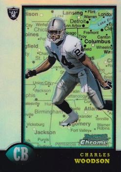 1998 Bowman Chrome - Interstate Refractors #181 Charles Woodson Front