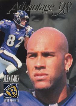 1998 Collector's Edge Advantage - 50-Point #11 Derrick Alexander Front
