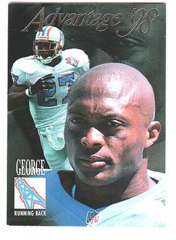 1998 Collector's Edge Advantage - 50-Point #171 Eddie George Front