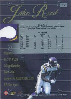 1998 Collector's Edge Advantage - Silver #95 Jake Reed Back