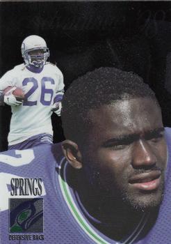 1998 Collector's Edge Advantage - Silver #157 Shawn Springs Front