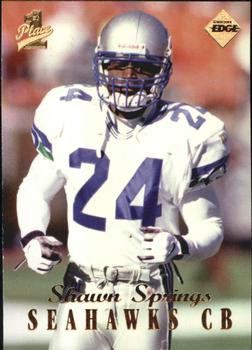 1998 Collector's Edge First Place - 50-Point #203 Shawn Springs Front