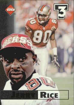 1998 Collector's Edge First Place - Triple Threat #22 Jerry Rice Front