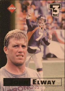 1998 Collector's Edge First Place - Triple Threat #34 John Elway Front